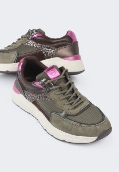 Женские кроссовки замшевые Tamaris 1-1-23745-43-329