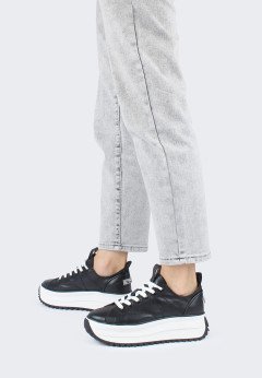 Женские кеды черные Tamaris 1-1-23731-41-0A1