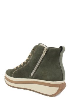 Женские хайтопы зеленые Rieker W0960-54