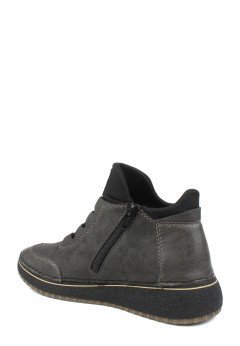 Женские ботинки серые Rieker 50953-45