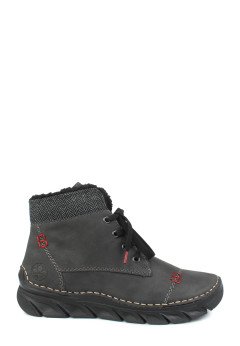 Женские ботинки серые Rieker 55031-45