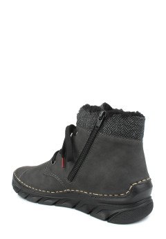 Женские ботинки серые Rieker 55031-45