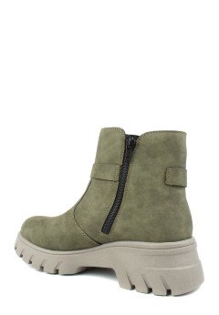 Женские ботинки зеленые Rieker 71862-52