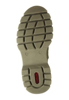 Женские ботинки зеленые Rieker 71862-52