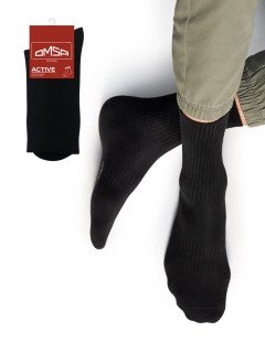 Мужские удлиненные носки OMSA 116 ACTIVE nero