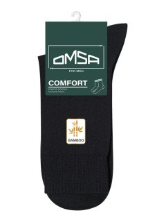 Мужские удлиненные носки OMSA 205 Classic blu