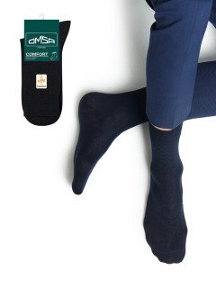 Мужские удлиненные носки OMSA 205 Classic blu