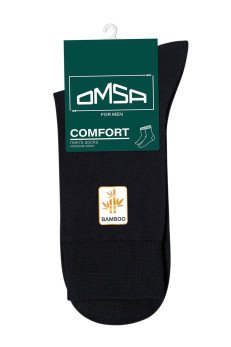 Мужские удлиненные носки OMSA 205 Classic blu