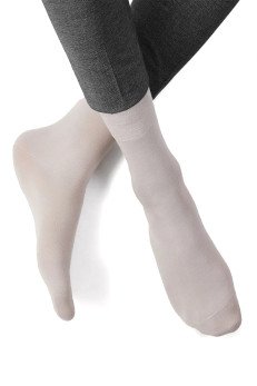 Мужские удлиненные носки OMSA 205 Classic grigio chiaro