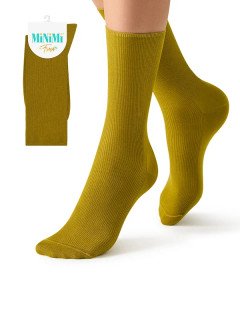 Женские высокие носки MiNiMi 4103 oliva