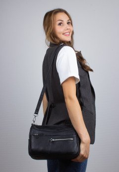 Женская сумка с ремнем через плечо K-C TZ047-01X