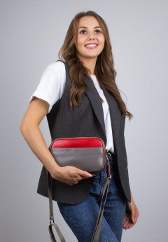 Женская сумка с ремнем через плечо K-C XA022-25X