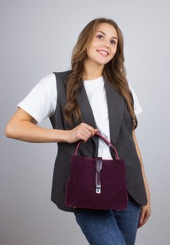 Женская сумка с ремнем через плечо K-C TZ050-07X