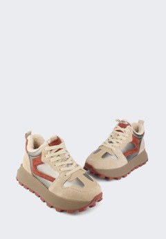 Женские высокие кроссовки замшевые Bonavi 42-DBE14-28-208