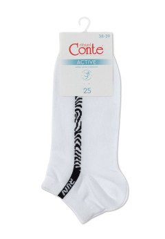 Носки женские укороченные Conte 23С-111СП 566 бел