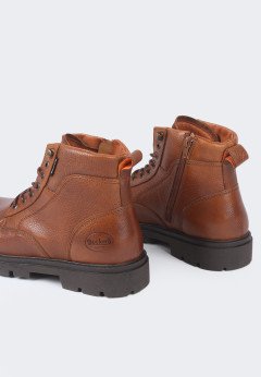 Мужские ботинки Dockers из натуральной кожи 600 коньяк
