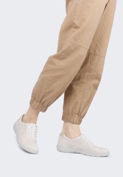 Бежевые женские полуботинки Suave Oxford 6603PT беж