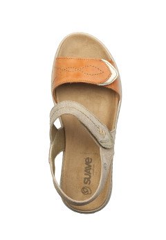 Женские сандалии Suave Krabi 20007T беж/оранж