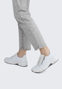 Белые женские кроссовки Rieker 48134-81