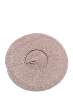Женский берет K-C HOHW 03423 1S трюфель
