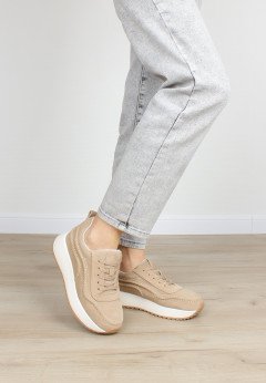 Женские кроссовки замшевые Baden MU380-013