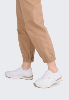 Женские белые кроссовки Rieker M6608-80