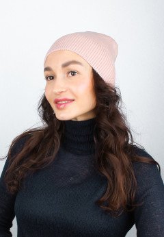Женская шапка K-C HOHCW 05725 1S пудра