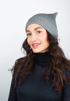 Женская шапка K-C HOHW 05925 1S графит