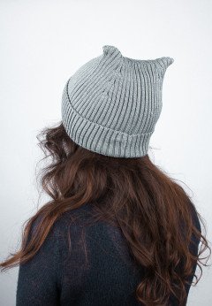 Женская шапка K-C HOHW 05925 1S графит
