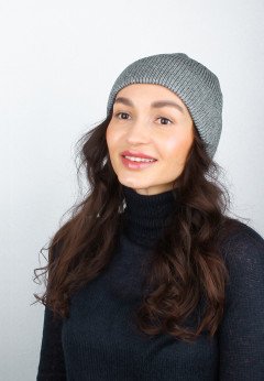 Женская шапка K-C HOHU 04325 1S графит