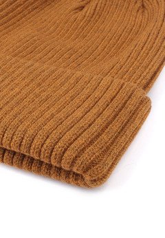 Мужская шапка K-C HOHCU 01924 1S горчица меланж