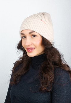 Женская шапка Korkki KHW 17122 1S пудра