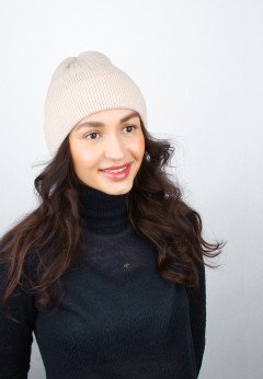 Женская шапка K-C HOHU 04325 1S крем