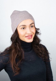 Женская шапка K-C HOHCW 05725 1S трюфель