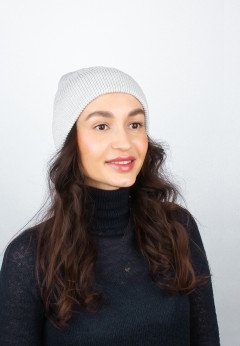 Женская шапка K-C HOHU 04325 1S серебро