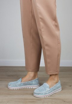 Женские мокасины Baden нубуковые HT067-097