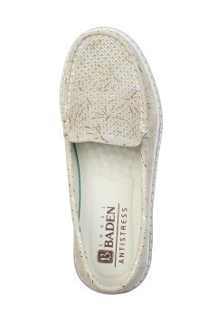 Женские мокасины Baden нубуковые HT067-096
