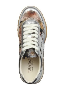 Женские кроссовки Tuffoni 1725001LL серебро