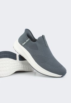 Мужские слипоны серого цвета Baden VC004-662