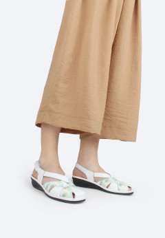 Женские босоножки Suave Paris 0932T бел/кожа