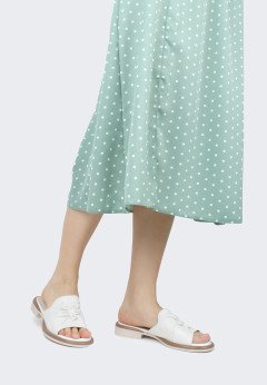 Белые женские сабо Тофа 908349-5