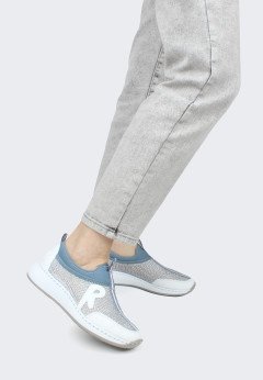 Спортивные женские слипоны Rieker N5554-12