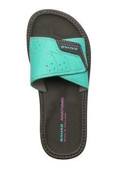 Женские шлепанцы Sahab S005WK TURQUOISE