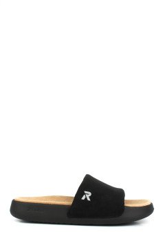 Женские шлепанцы Rieker кожаные W3250-00