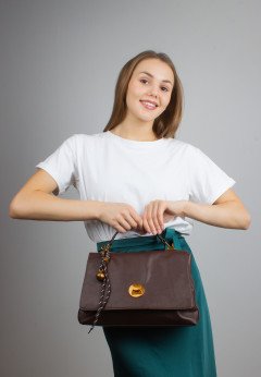 Женская сумка с ремнем через плечо Baden TV060-05