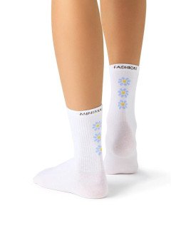 Женские носки MiNiMi 4215 MINI TREND bianco