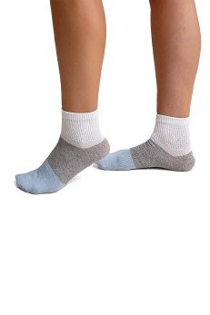 Женские носки ЭЙС Д152 св.голуб/меланж
