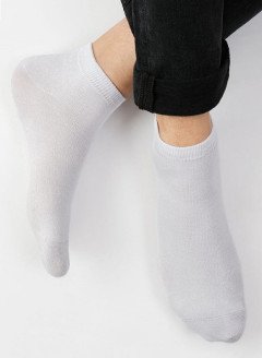 Мужские укороченные носки OMSA ECO 402 bianco
