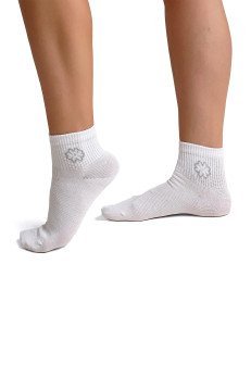 Женские укороченные носки ЭЙС Д153 бел