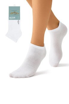 Женские укороченные носки OMSA 151 ACTIVE bianco